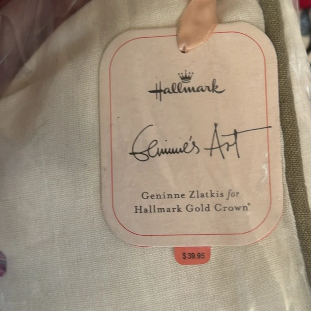 Geninne Zlatkis for Hallmark pillows sale